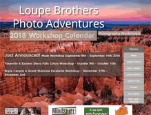 Tablet Screenshot of loupebrothers.com